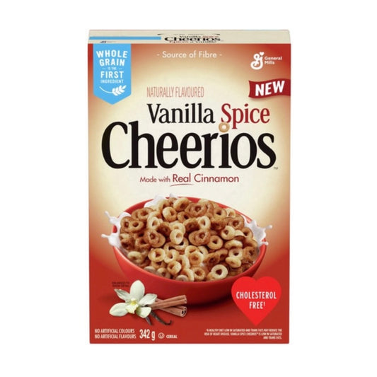 Cheerios Vanilla Spice Cereal 340g