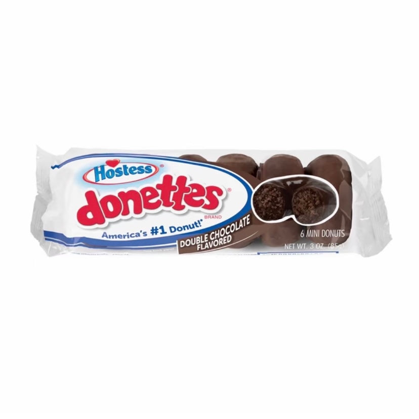 Hostess Double Chocolate Donettes 85g