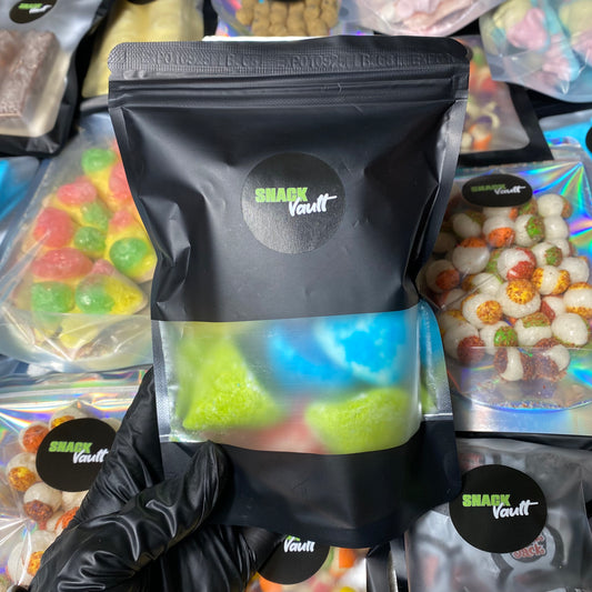 Freeze dried mixed paintballs