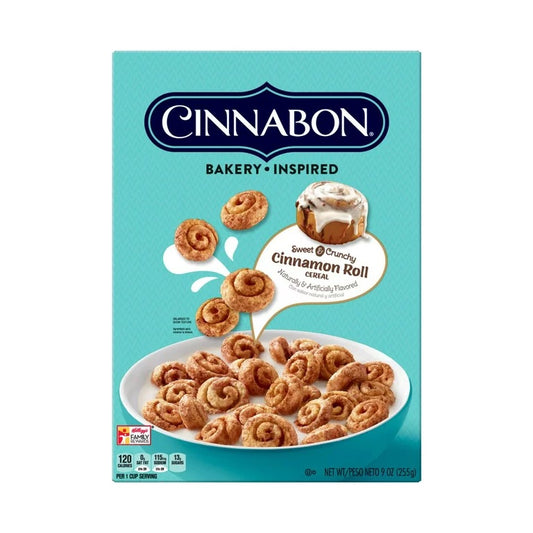 Kellogg’s Cinnabon Cinnamon Roll Cereal 247g