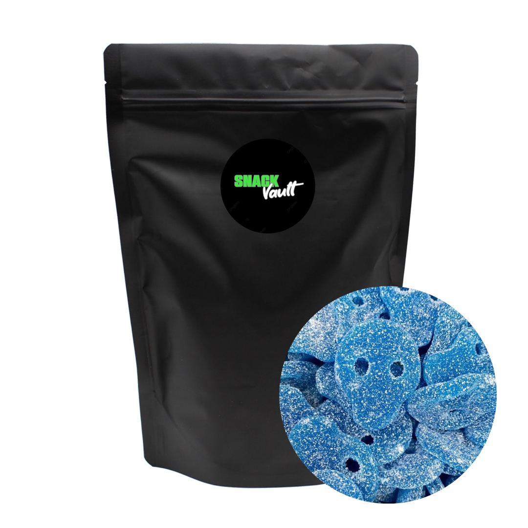 Blue Raspberry Skulls 500g