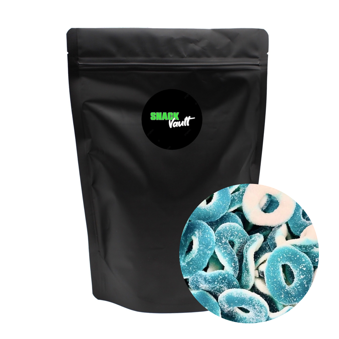 Blue Raspberry Rings 1kg