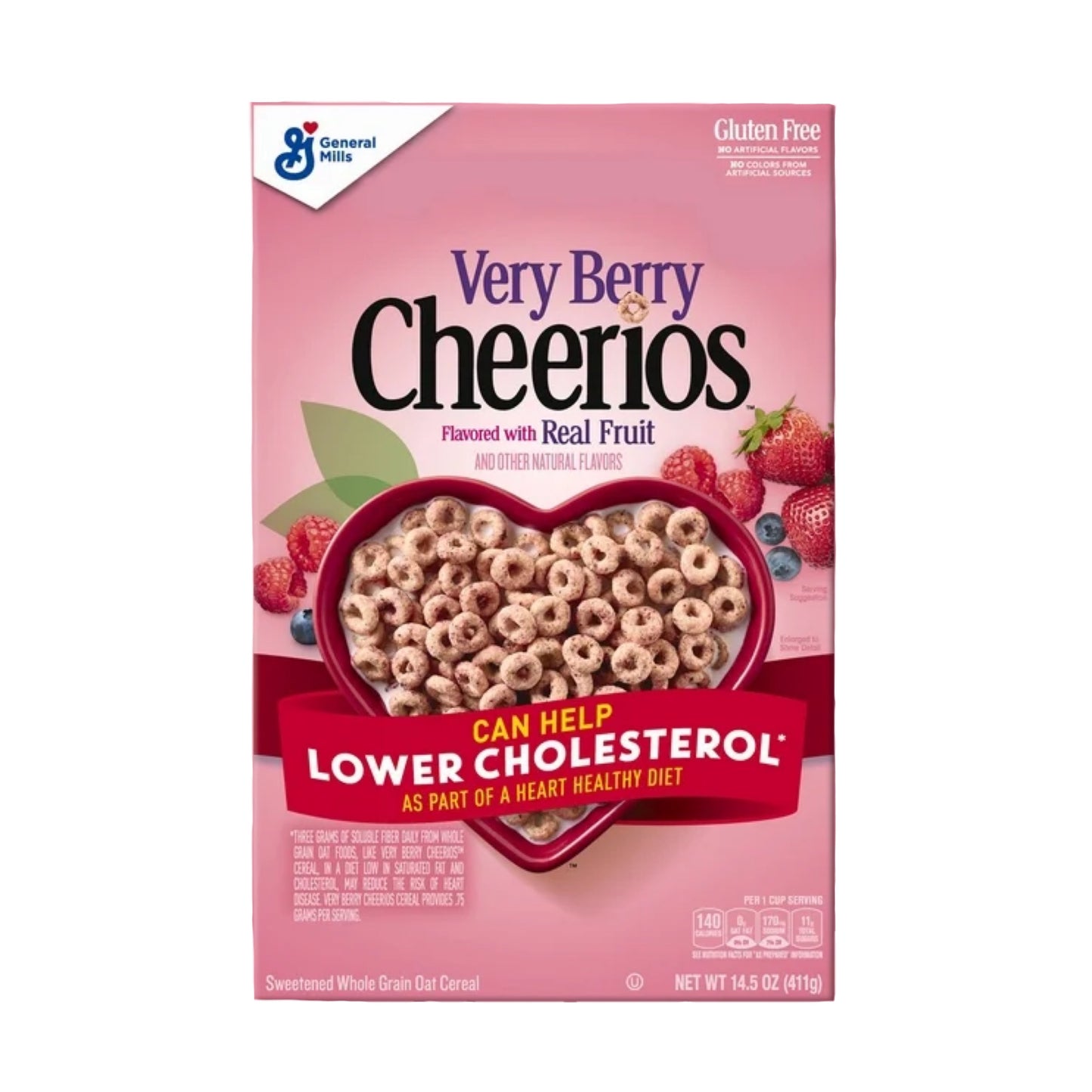 Cheerios Very Berry Cereal 411g