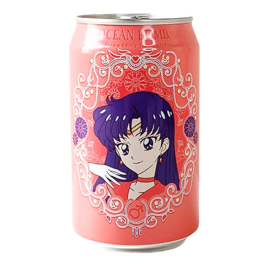 Ocean Bomb Sailor Moon sparkling strawberry water 330ml (Taiwan)