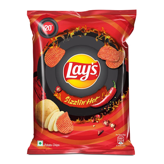 Lay's sizzling hot 50g (India)