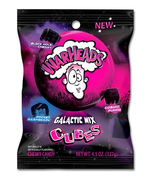 Warheads galactic cubes 128g (USA)